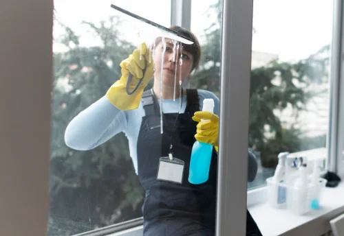 Nettoyage de vitres intérieures et extérieures à Saint-Andelain